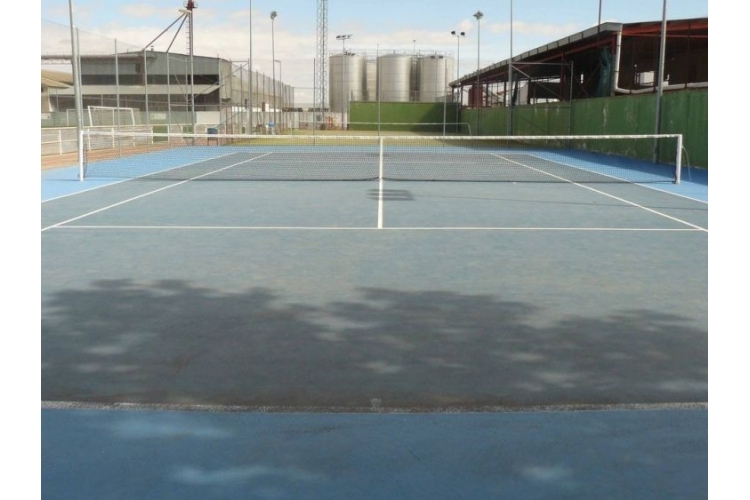 Pista tenis del Complejo Polideportivo Municipal de Argamasilla de Alba