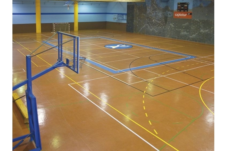 Pabellón del Complejo Deportivo Los Canapés de Avilés