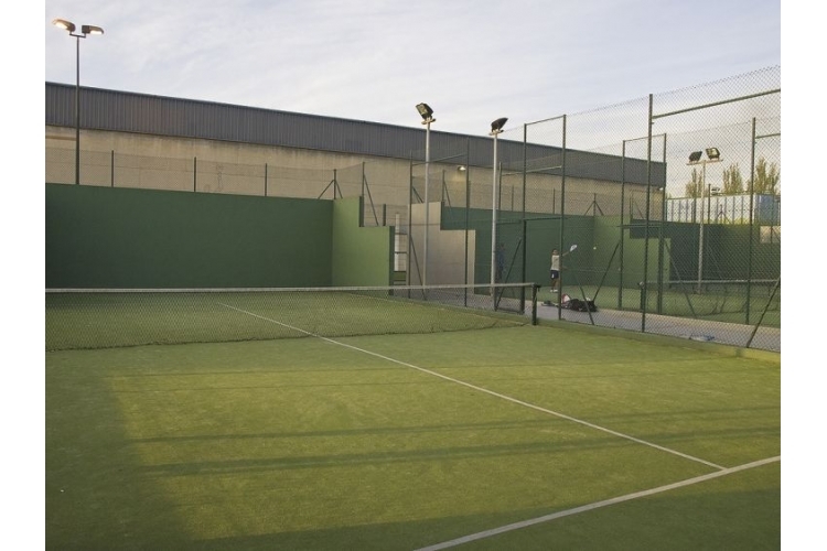 Pistas pádel del Complejo Deportivo Los Canapés de Avilés