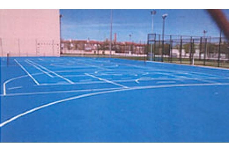 Pista polideportiva del Polideportivo Descubierto Municipal 