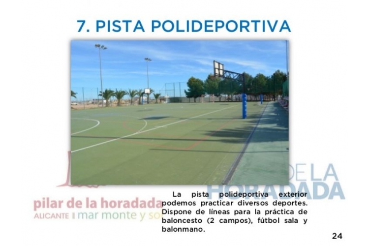 POLIDEPORTIVO MUNICIPAL DE PILAR DE LA HORADADA