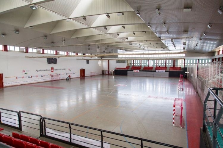 Interior del Pabellón Polideportivo Municipal 