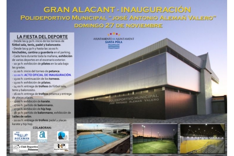 COMPLEJO POLIDEPORTIVO GRAN ALACANT DE SANTA POLA 