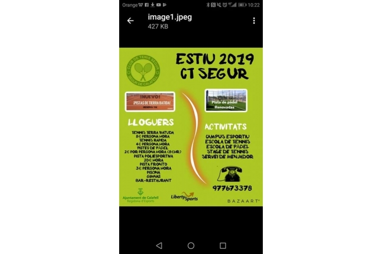 CLUB TENIS SEGUR