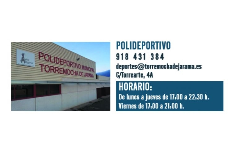 Polideportivo Municipal de Torremocha de Jarama