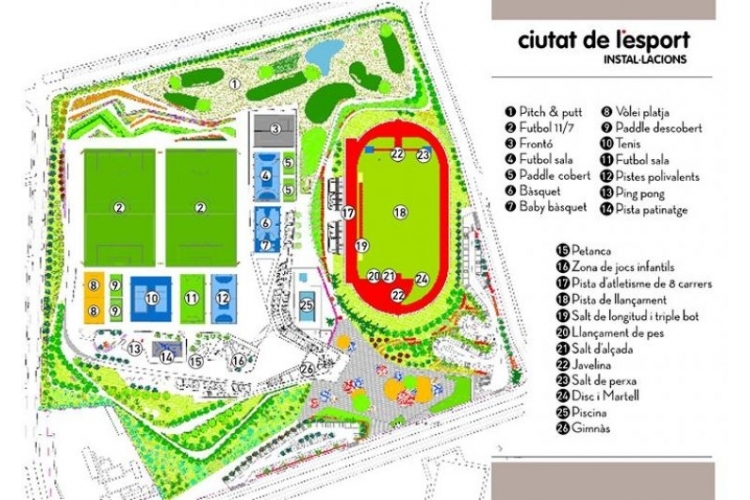 CIUTAT DE L'ESPORT DE XÀTIVA